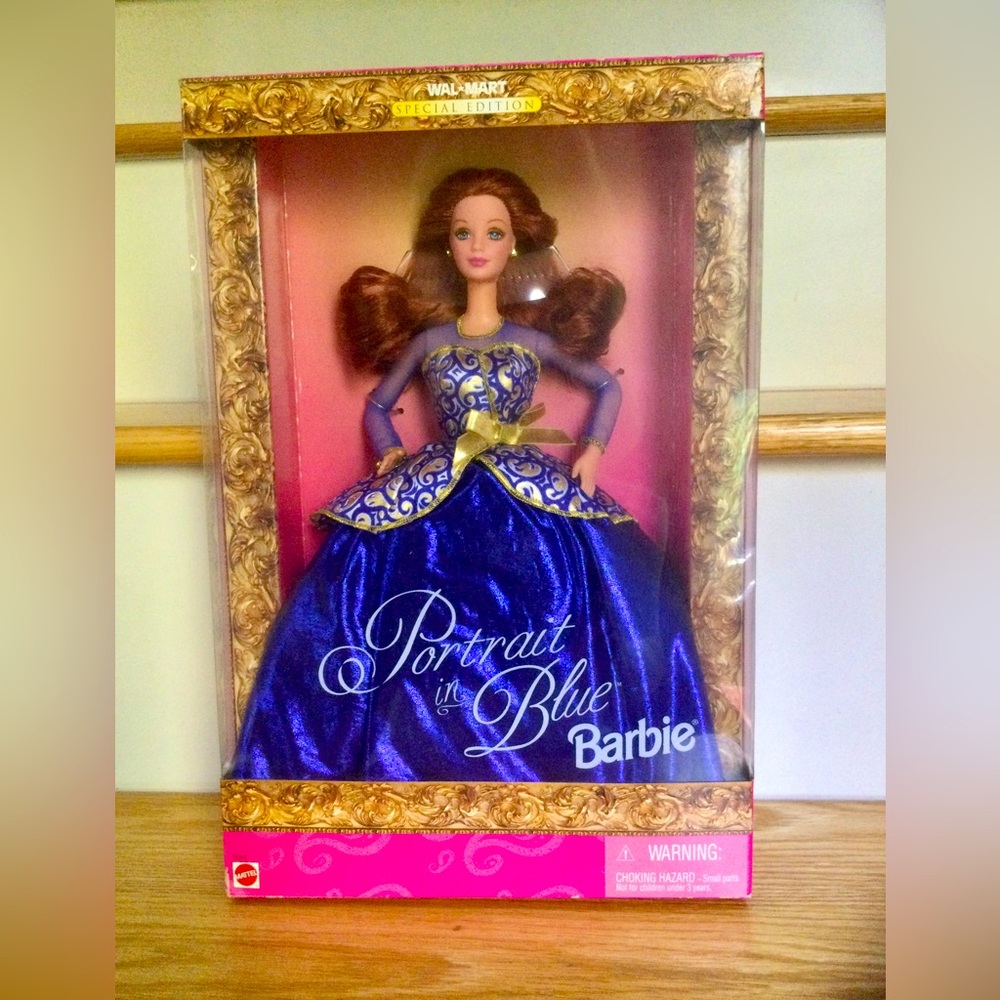 1997 Portrait in Blue Barbie